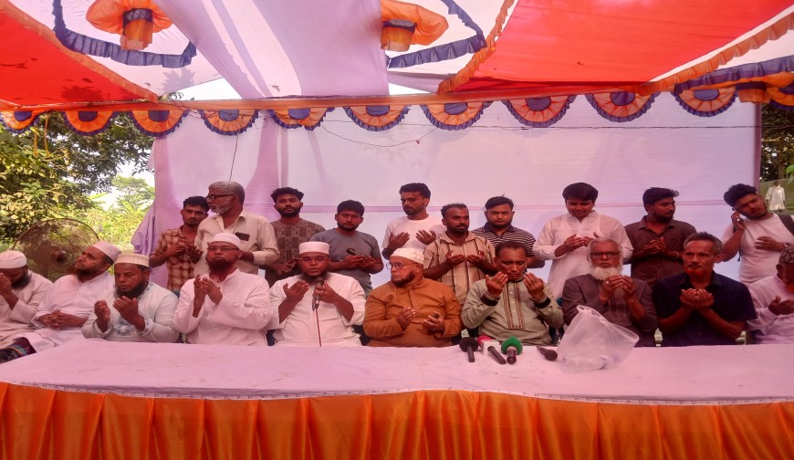 পাঁচগাঁওয়ে চেয়ারম্যান প্রার্থী ফারুখ খানের উঠান বৈঠক